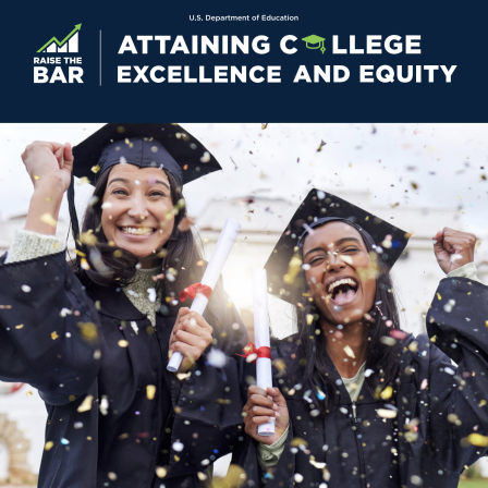 Screenshot of the Cover of Using Data Effectively to Drive Equitable Improvements in Postsecondary Student Success: A Playbook